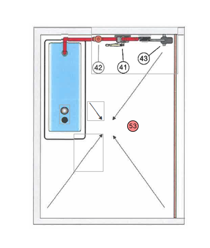 Schematische Darstellung eines Geräts